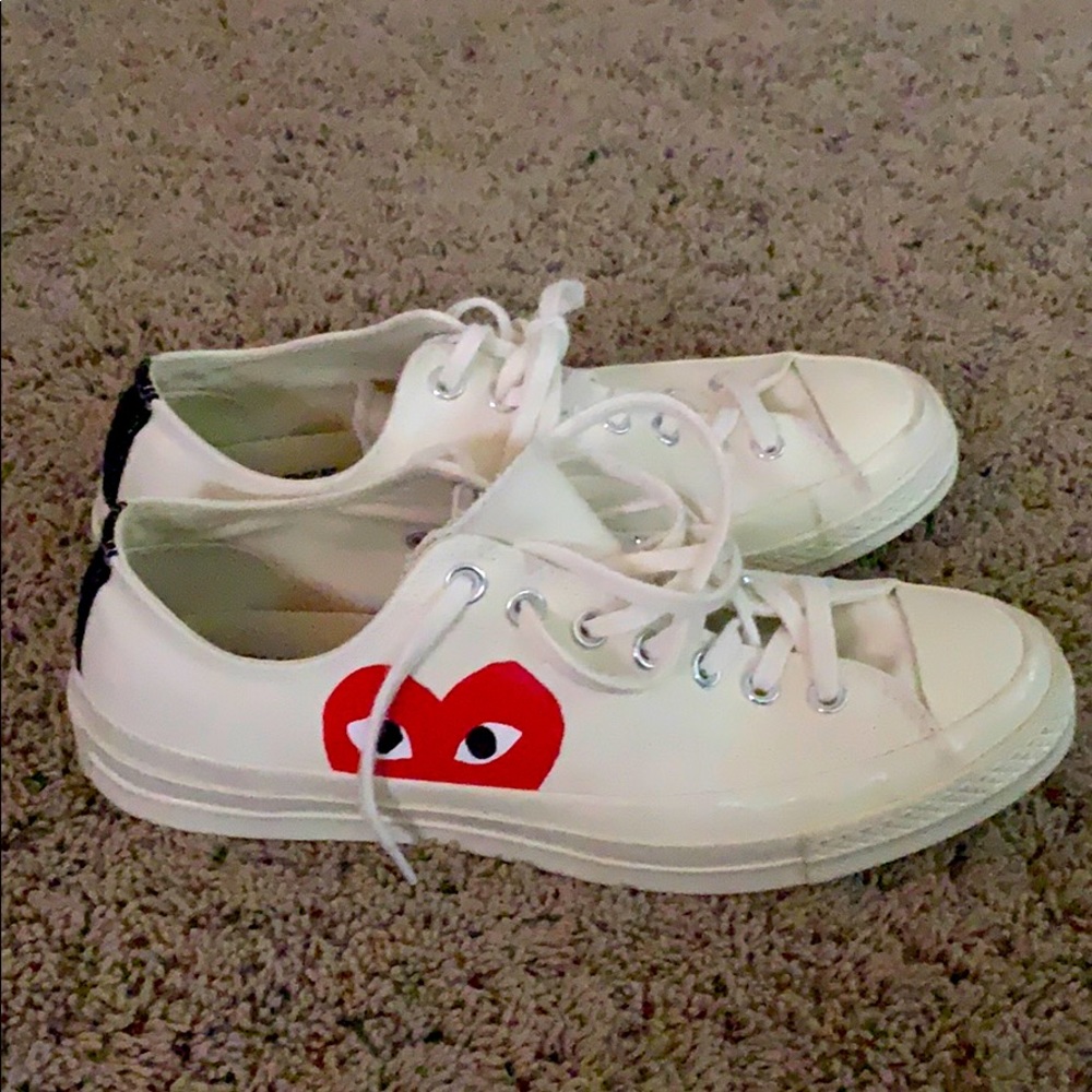 CDG converse sneakers